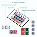 Car LED Strip Interior Light Kit Under Dash Lighting YITAMOTOR Atmosphere Neon Lights, 16 Colors 36 LED 5050 SMD Multicolor RGB Wireless IR Remote Control, 4pcs, Waterproof, DC 12V