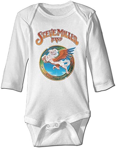 LALayton Steve Colorful Pegasus Rock Band Lovely For Jumpsuit Romper Climbing Clothes White