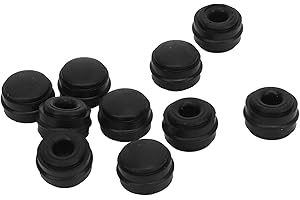 10Pcs Brake Bleeder Screw 222101 Protective Easy to Install Rubber Grease Fitting Nipple Cover for Car and Motorcycle Protect