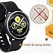 UniqueMe [5 PACK] Screen Protector for Samsung Galaxy Watch Active 2(44mm), TPU Clear Soft Film,HD Clear, Anti-Scratch