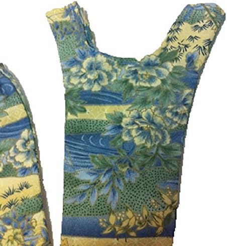 Stethoscope Cover Blue Green with Oriental Patern Handmade Scrub Nursing Doctor