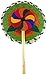 13'' Palm Hand Fans, 4 Pack Palm Leaf Hand Fans, Bundle Decorative Handfan, Wicker Floral Fan, Fiesta Party, Floral Handfan, Handmade Palm Fans, Perfect Wedding Favor Fans,