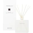 Archipelago Botanicals Havana Reed Diffuser, Home Fragrance Reed Diffuser, Includes Fragrance Oil, Frosted Glass Vessel & 10 Diffuser Reeds, Perfect for Home, Office or Gift, 7.6 Fl Oz