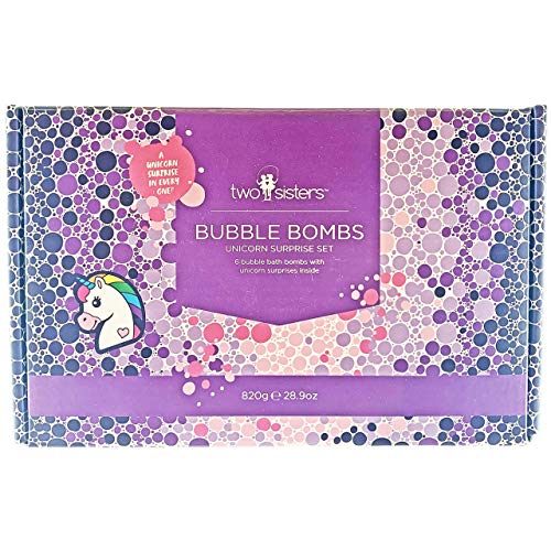 Two Sisters Spa Bubble Bombs Unicorn Surprise Set Bath Bombs for Kids