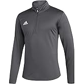adidas Men's Under The Lights Long Sleeve Quarterzip Athletic Top