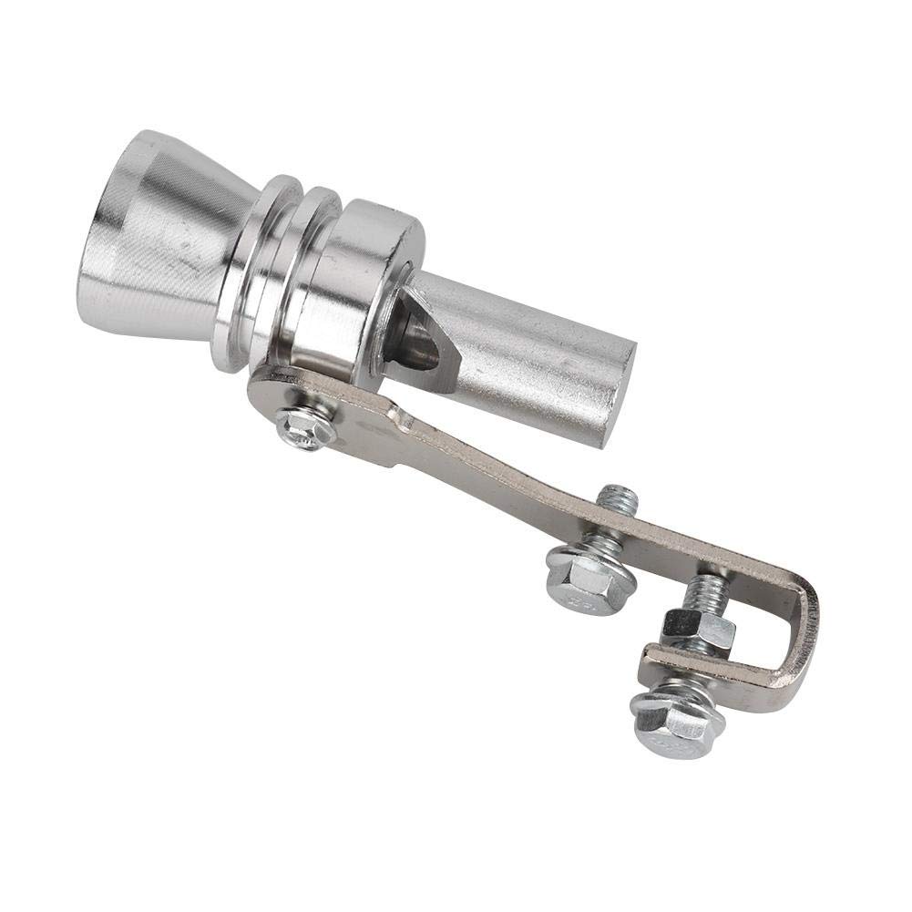 Duokon Turbo Sound Simulator Whistle, Exhaust Whistle Muffler Blow-Off Valve Simulator Car Modified Steam Turbine Whistle (L)