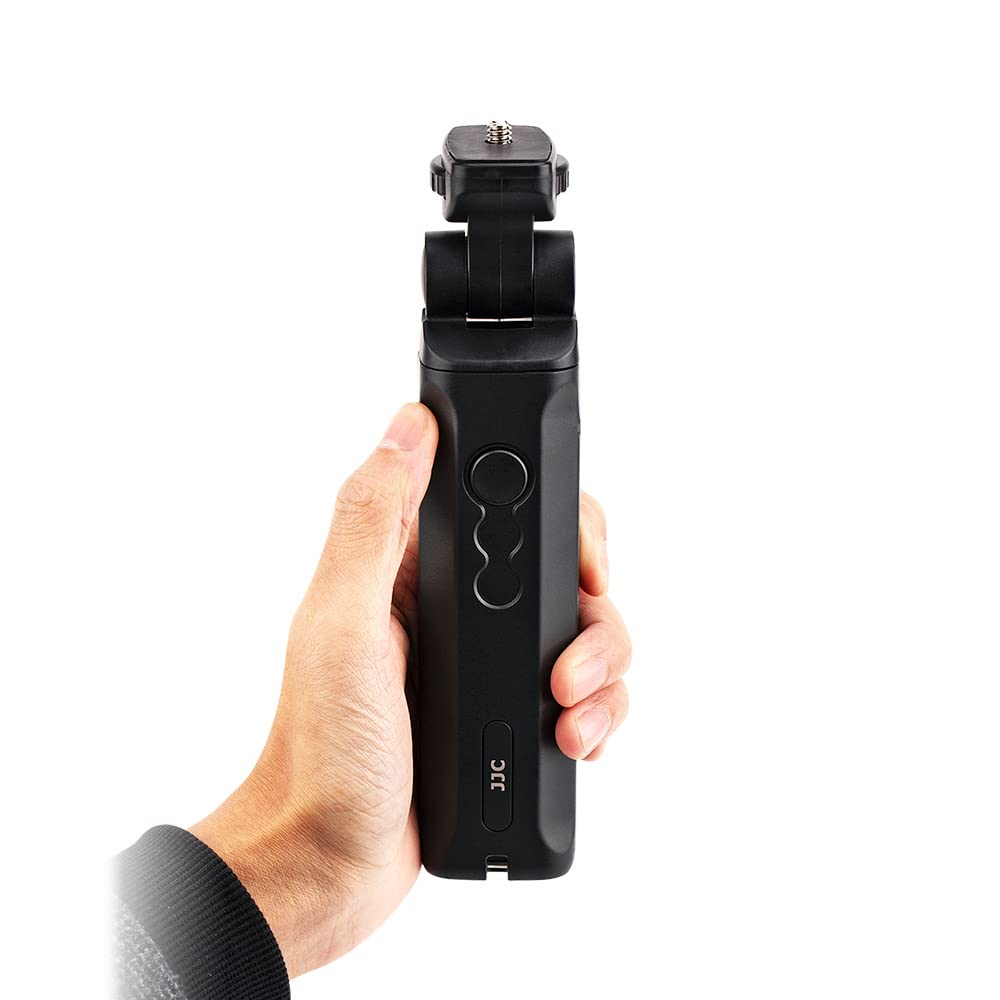 JJC Shooting Grip Handgrip Mini Tripod Remote Control for Fujifilm X-H2S X-E4 X100V X100F X100T X-Pro3 X-Pro2 X-T4 X-T3 X-T30 X-T20 X-H1 Cameras Selfies Vlogging, Replace Fuji RR-100 Shutter Release