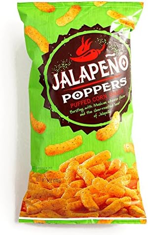 Jalapeno Poppers Snack 5 oz each (3 Items Per Order)