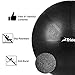 Trideer Exercise Ball (45-85cm) Extra Thick Yoga Ball Chair, Anti-Burst Heavy Duty Stability Ball Supports 2200lbs, Birthing Ball with Quick Pump (Office & Home & Gym)