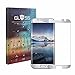 [Case Friendly] S7 Edge Tempered Glass Screen Protector,JR-Glass Curved Tempered Glass Screen Protector (95% Coverage) for Samsung Galaxy S7 Edge(Bubble Free Installation),Silver Frame