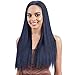 Model Model Synthetic Hair Wig Oval Part Straight (1B)