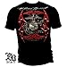 Marine Corps, USMC T-Shirt Elite Breed Usmc Red Blades Silver Foil Small Black