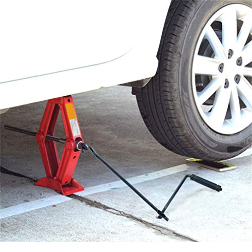 lehao Car Hand Jack Rocker Folding Handle Scissor Jack Rocker General Jacks Wrench Lift Tools Durable
