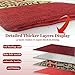 BSTAOFY Christmas Stockings Set of 3 Soft Burlap Linen Patterned Santa Claus Blessings Socks for Assorted Xmas Tree Hanging Decor Party Ornaments Gifts Kids Family
