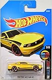 Hot Wheels 2016 HW Mild to Wild 2010 Ford Mustang GT 60/250, Yellow
