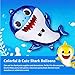 Baby Cute Shark Party Supplies, Huge 25