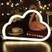 Cloud Neon Light Sign,Sky Theme Decoration Light,LED Cloud Shaped Room/Dorm Decor Light,Wall Decor/Table Decor for Chistmas,Birthday Party,Kids Room, Living Room, Wedding Party Decor (Warm White)