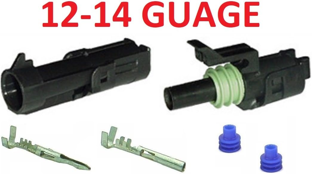Muzzys Weather Pack 12-18 AWG Gauge Pin Position Terminal Set, Crimp - View #9
