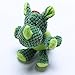 LIZPET Durable Dog Toys for Aggressive Chewers Boredom Small Dogs Green Rhinoceros