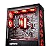 upHere 3-Pack 120mm 3-Pin High Airflow Quiet Edition Red LED Case Fan for PC Cases, CPU Coolers, and Radiators T3RD3-3
