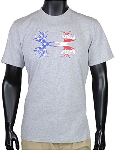 Amazon アンダーアーマー Tシャツ 半袖 ヒートギア 星条旗 アントラー Tシャツ カットソー 通販