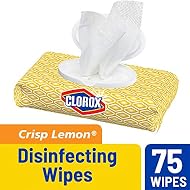 Clorox Disinfecting Wipes, Bleach Free Cleaning Wipes - Crisp Lemon, 75 Count