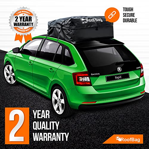 RoofBag Cargo Bag Fits Any Size Car with or Without Roof Rack. Original