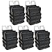 Molle Mag Pouch 5.56 for M4 AR Pistol, Fast Magazine Pouch Holster Polymer Pack of 5(BK)