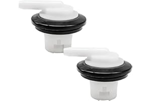 HAVANSIDY 2 PCS Fuel Tank Vent Valve with Grommet Seal Kit - Compatible with Jeep Cherokee, Grand Cherokee, Comanche, & Wrangler Models - Replaces 5360058 911-060