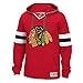 NHL Chicago Blackhawks Men's Face Off Jersey Pullover Hoodie, Large, Red