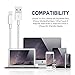 iPhone Charger, Eashion lightning cable 3Pack 6FT 8-Pin Lightning to USB Charging Cord Compatible with iPhone 7 7 Plus 6 6s 6 plus 6s plus, iPhone 5 5s 5c,iPad, iPod and More (White)