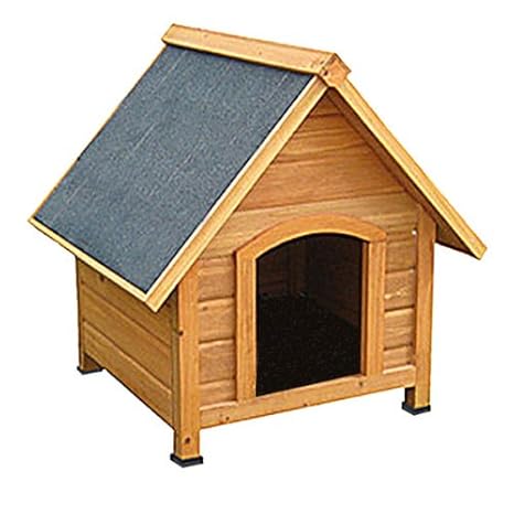 Hundehütte, Hundehaus, Massiv Holz, spitzdach