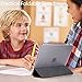 Poetic Slimline New iPad 9.7 Inch 2017/2018 Case Slim-Fit Trifold Cover Stand Folio Case with Auto Wake/Sleep for Apple iPad 9.7 2017 / iPad 9.7 2018 Silver
