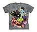 The Mountain Pure Joy Adult T-Shirt, Grey, Medium