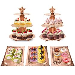 5 Pieces Dessert Table Display Set, DAFURIET