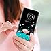 LeYi for Galaxy S9 Glitter Case (Not Fit S9 Plus) for Girls Women, Sparkle Shiny Bling Liquid Clear TPU Protective Phone Case Cover for Galaxy S9 Turquoise