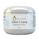 Nigel Anthony VITAMIN C CRÈME – Blemish Remover, Anti-Aging, Brighter & Healthier Natural Skin Care Cream with Antioxidants for Women & Men