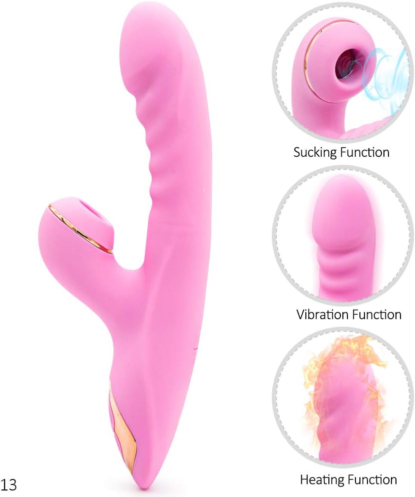 Womens Toy Suction Clitorial Sucking Vibrate Adullt Toys for Women Multi Speed Clitorial Sucking Toy for Woman Oral Tongue Simulator, Waterproof Vibra