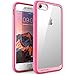 SUPCASE Unicorn Beetle Style Case for iPhone SE 3 (2022), iPhone SE 2020, iPhone 7, iPhone 8, Premium Hybrid Protective Clear Case (Pink)