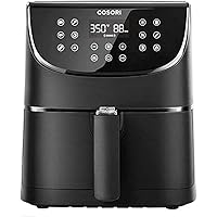 COSORI Air Fryer Max XL(100 Recipes) Digital Hot Oven Cooker, One Touch Screen with 13 Cooking Functions, Preheat and…