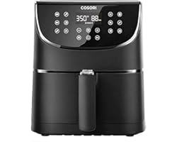 COSORI Air Fryer Max XL(100 Recipes) Digital Hot Oven Cooker, One Touch Screen with 13 Cooking Functions, Preheat and Shake R
