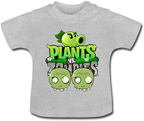 MsMr Cotton T Shirts Plants Vs Zombies Baby Boys/Girls