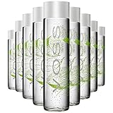 Voss Lime Mint All Natural Flavored Sparkling Water, 12.6 oz Glass Bottles (6 Pack)