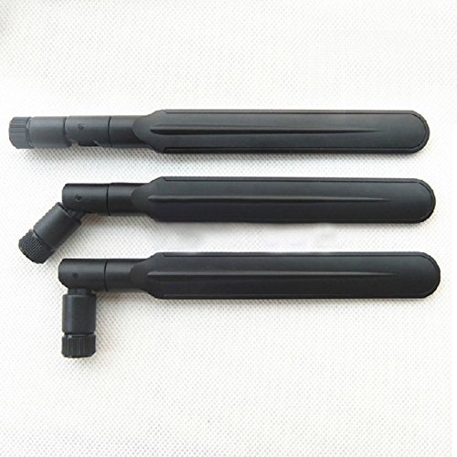 3x LTE 4G 3G GSM antenna 5dbi OMNI RP SMA male connector oars flat aerial booster Good Quality Fast USA Shipping