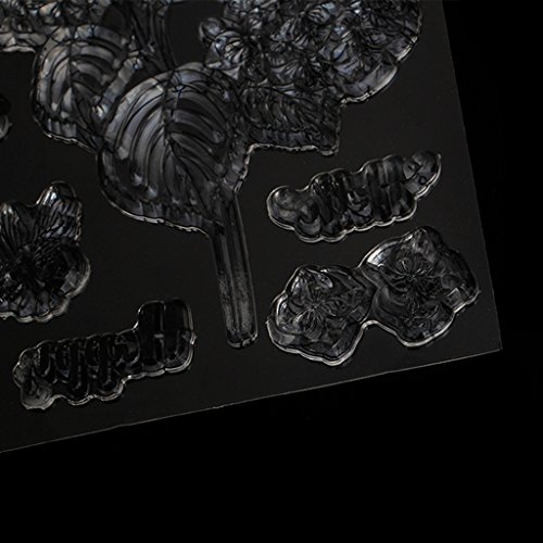Susada Clear Stamp Transparent Silicone Rubber Sheet Cling for Scrapbooking DIY - Thumbnail 6