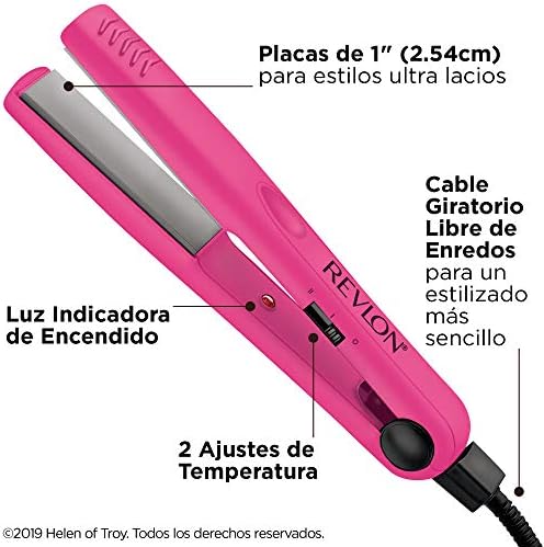 Plancha Revlon Rosa Características | Shop www.jardimartimoniz.pt