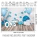 Allenjoy 7x5ft Photography backdrops Baby Boys 1st Birthday Blue Balloons Flowers Party Banner Baby Shower Photo Studio Booth Background photocall