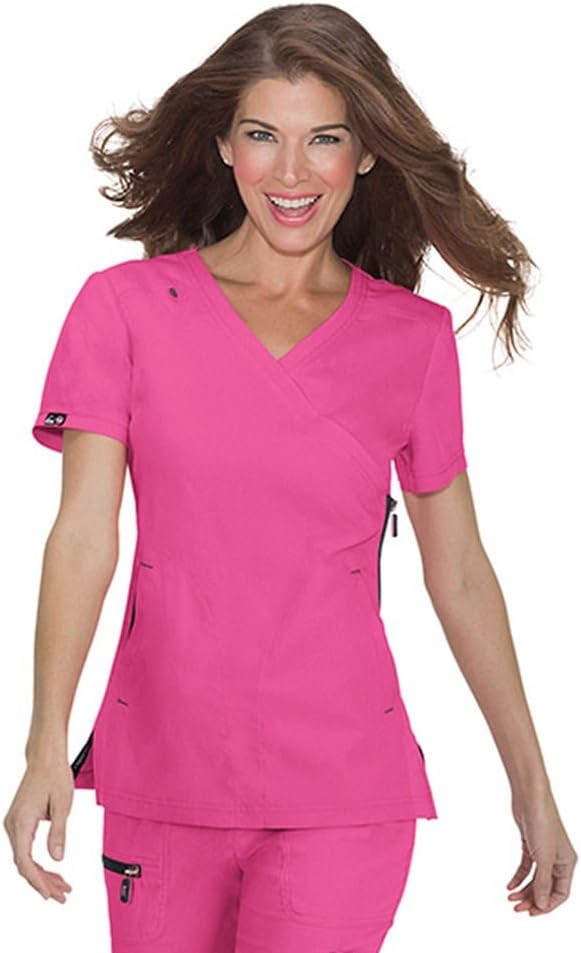 KOI Lite Women's Lightweight & Athletic Philosophy Scrub Top Ropa, Zapatos y