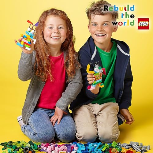 LEGO 10696 Classic Mittelgroße Bausteine-Box, Bausteine mit Aufbewahrungsbox für Kinder, Geschenk für Jungen und Mädchen ab 4 Jahren 9