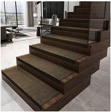 階段マットカーペット 階段の踏み板 滑り止め 接着剤 柔らかい ステップ ラグ グリッパー B 洗濯機で洗えます 日本全国 送料無料 Color 15pcs30x1cm Size フロアカバープロテクター